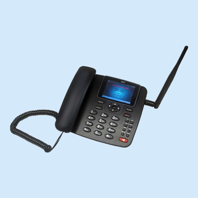 Low Price 3G GSM FWP Wireless Hands-free 4.3" Color LCD Display 1000mAh Battery Desktop Phone