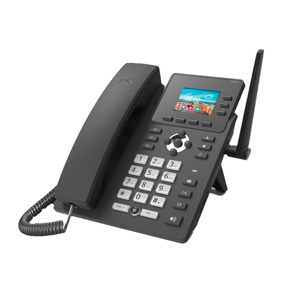 ODM OEM for Hotel Office 3 SIP Lines Hands-free LAN Auto Answer 2.4" Color Display Wifi 4G SIM Card VoIP IP Phone