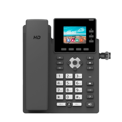 Wireless Cordless 3 SIP Users Intercom for Apartment Home Call Center 3 Speed Dial Keys 4G Full Bands SIM Card LAN Wifi GSM POE