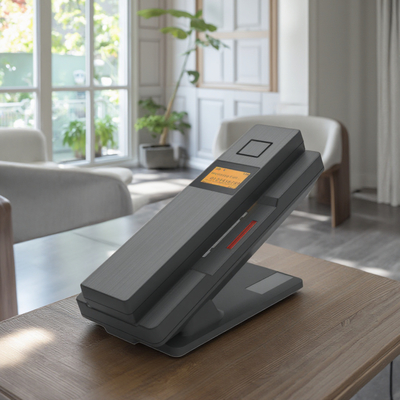 Home Office Cordless DECT Phone Digital Speakerphone with Base Unit Alarm Clock Portable Wireless Handheld Features