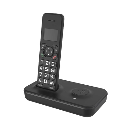 Single Base Wireless Digital DECT Cordless Telephone for Hotels & Offices with Ranging Distance Base Station