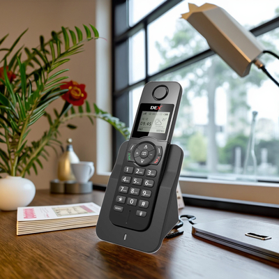 Hot Selling Home Use Handphone Long Range Coverage Handsfree Dect Digital Fixed Wireless Terminal Phone