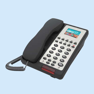High Quality HD Hand-free Calling Long Range Communication POE 1 Lines Voice Message Landline Telephone