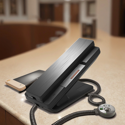 Support Handle Hands-free 2 Modes Adjustable Viewing Angle 40 or 50 Degree Hotel Bathroom Telephone