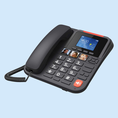 Do Not Disturb 2.4 Color Screen 4G Full Netcom 4G VoLTE WiFi Hotspot 2 Speed Dial Keys Cordless Telephone