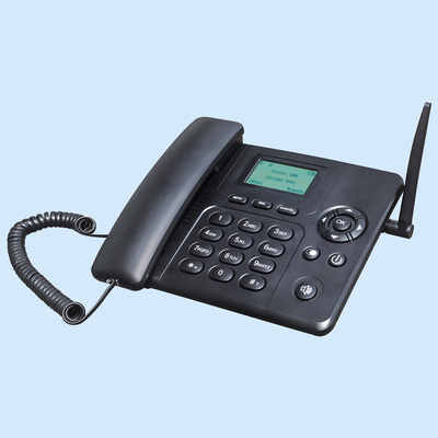 Low Price 2G GSM 2.4\" WiFi Sim Card Slot Table Phone Speed Dial Call Forwarding Barring Mute Function SMS Cordless Telephones